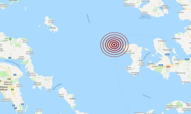 Σεισμός 3,6  Ρίχτερ στα Ψαρά (εικόνα)